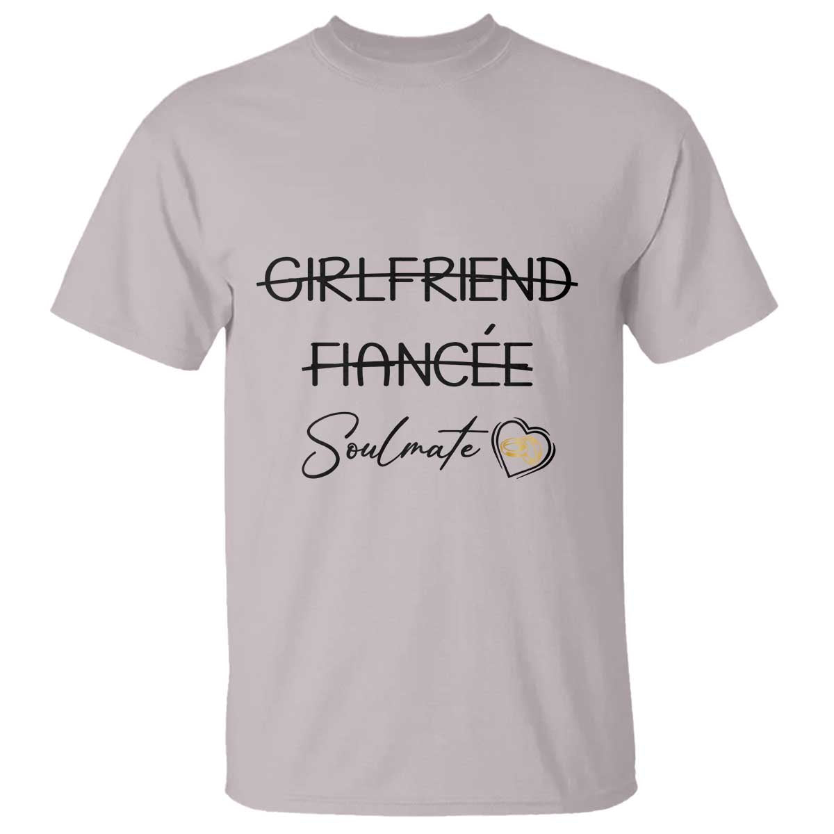 Funny Bride T Shirt Girlfriend Fiance Soulmate Engagement Honeymoon Vacation Diamond Ring - Wonder Print Shop