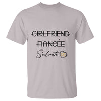 Funny Bride T Shirt Girlfriend Fiance Soulmate Engagement Honeymoon Vacation Diamond Ring - Wonder Print Shop