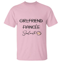 Funny Bride T Shirt Girlfriend Fiance Soulmate Engagement Honeymoon Vacation Diamond Ring - Wonder Print Shop