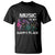Music Is My Happy Place T Shirt Music Sheet Note Novelty Inspiring - Wonder Print Shop