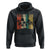 Funny Caribbean Vintage Palm Tree Sunset Summer Beach Vacation Hoodie