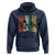 Funny Caribbean Vintage Palm Tree Sunset Summer Beach Vacation Hoodie