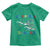Caribbean Islands Toddler T Shirt Caribbean Sea Tour Map Flag - Wonder Print Shop