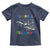 Caribbean Islands Toddler T Shirt Caribbean Sea Tour Map Flag - Wonder Print Shop
