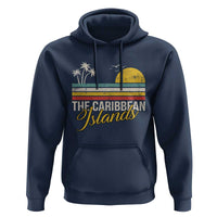 The Caribbean Islands Hoodie Retro Vacation Beach Caribbean Sea Tour - Wonder Print Shop
