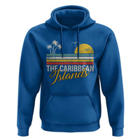 The Caribbean Islands Hoodie Retro Vacation Beach Caribbean Sea Tour - Wonder Print Shop
