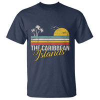 The Caribbean Islands T Shirt Retro Vacation Beach Caribbean Sea Tour - Wonder Print Shop
