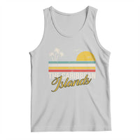 The Caribbean Islands Tank Top Retro Vacation Beach Caribbean Sea Tour - Wonder Print Shop