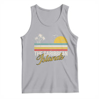 The Caribbean Islands Tank Top Retro Vacation Beach Caribbean Sea Tour - Wonder Print Shop
