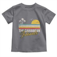 The Caribbean Islands Toddler T Shirt Retro Vacation Beach Caribbean Sea Tour - Wonder Print Shop