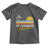 The Caribbean Islands Toddler T Shirt Retro Vacation Beach Caribbean Sea Tour - Wonder Print Shop