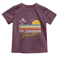 The Caribbean Islands Toddler T Shirt Retro Vacation Beach Caribbean Sea Tour - Wonder Print Shop