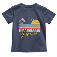 The Caribbean Islands Toddler T Shirt Retro Vacation Beach Caribbean Sea Tour - Wonder Print Shop