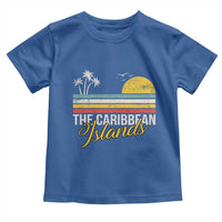 The Caribbean Islands Toddler T Shirt Retro Vacation Beach Caribbean Sea Tour - Wonder Print Shop