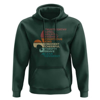 Funny Scouting Leader Law Hoodie Vintage Fleur De Lis