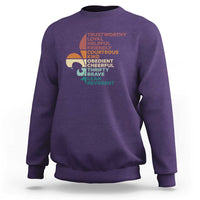 Funny Scouting Leader Law Sweatshirt Vintage Fleur De Lis