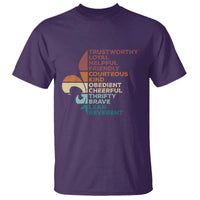 Funny Scouting Leader Law T Shirt Vintage Fleur De Lis