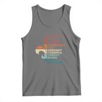 Funny Scouting Leader Law Tank Top Vintage Fleur De Lis
