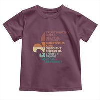 Funny Scouting Leader Law Toddler T Shirt Vintage Fleur De Lis
