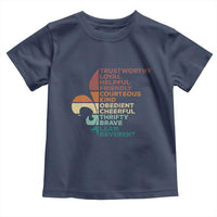 Funny Scouting Leader Law Toddler T Shirt Vintage Fleur De Lis