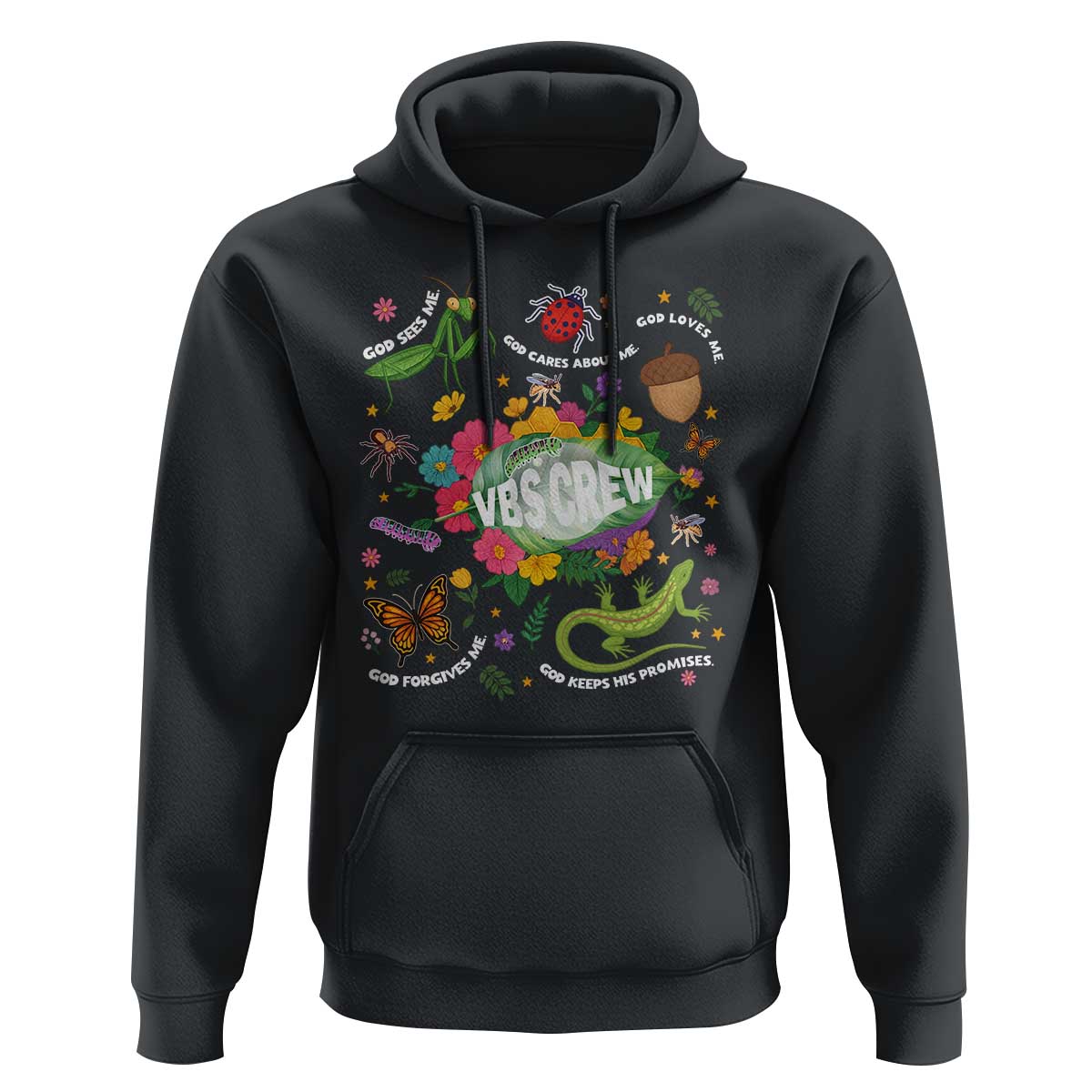 Funny VBS Crew Vacation Bible VBS Teacher Christian School 2025 Hoodie