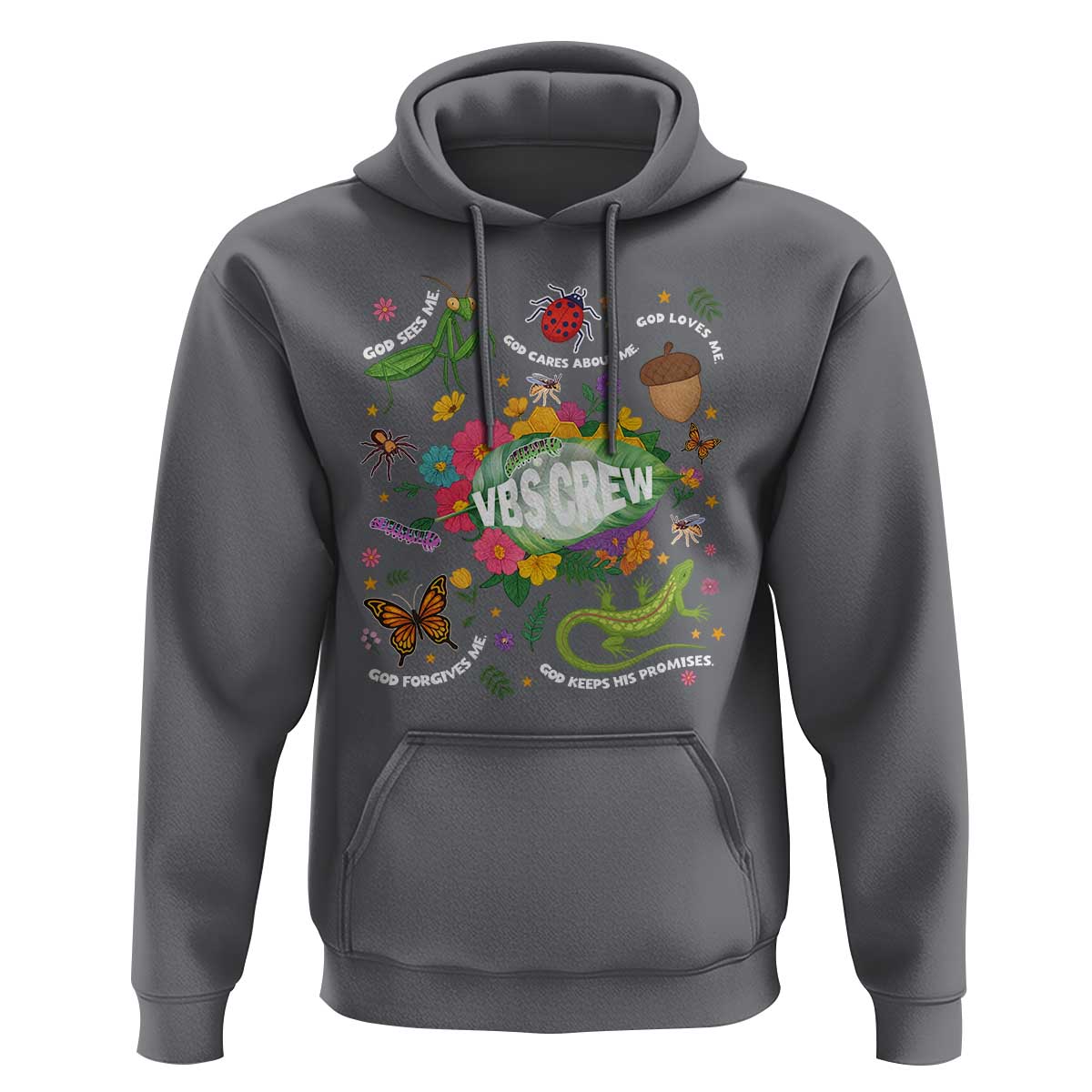 Funny VBS Crew Vacation Bible VBS Teacher Christian School 2025 Hoodie