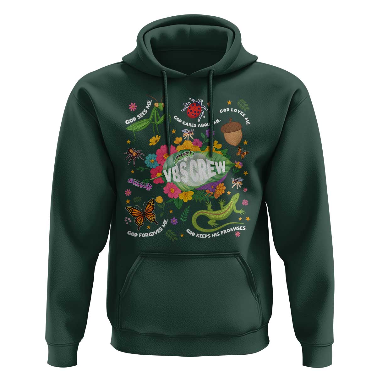 Funny VBS Crew Vacation Bible VBS Teacher Christian School 2025 Hoodie