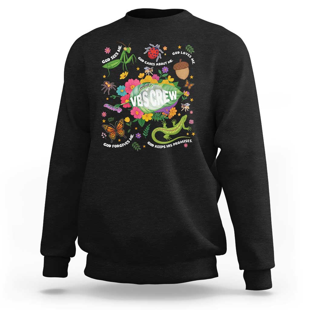 Funny VBS Crew Vacation Bible VBS Teacher Christian School 2025 Sweatshirt