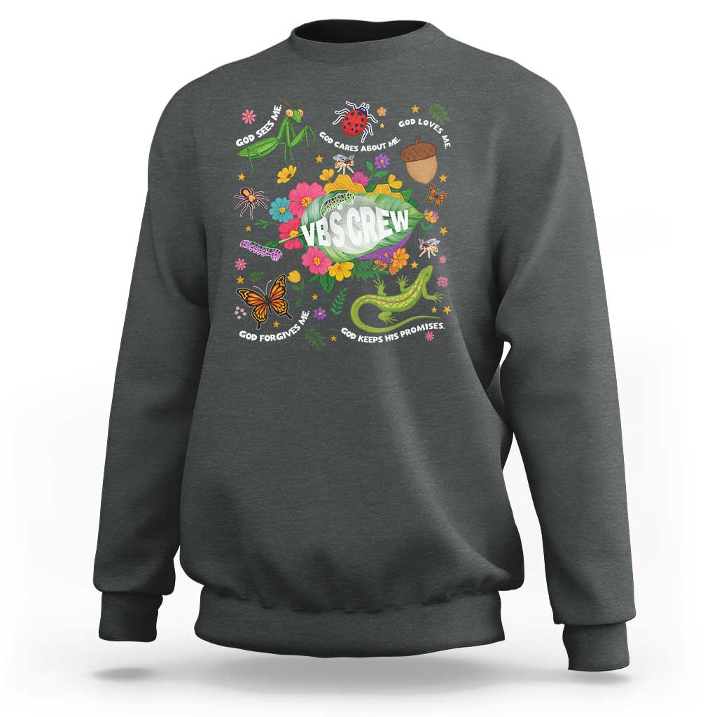 Funny VBS Crew Vacation Bible VBS Teacher Christian School 2025 Sweatshirt