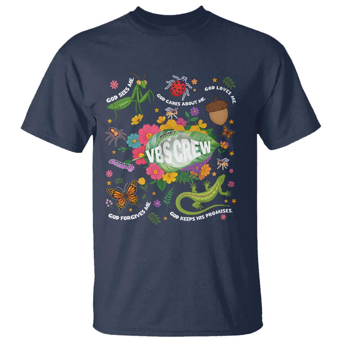 Funny VBS Crew Vacation Bible VBS Teacher Christian School 2025 T Shirt