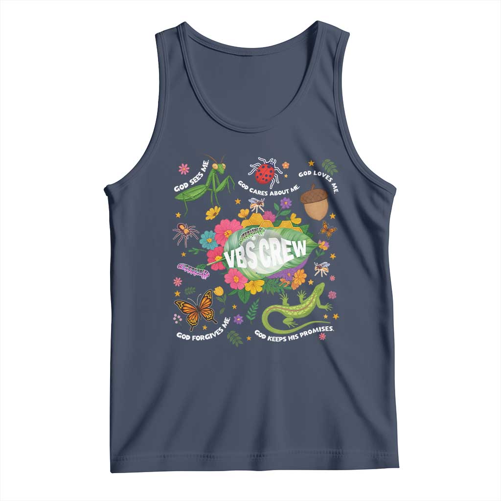 Funny VBS Crew Vacation Bible VBS Teacher Christian School 2025 Tank Top