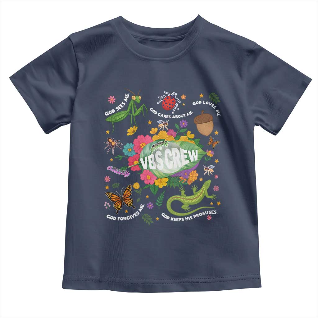 Funny VBS Crew Vacation Bible VBS Teacher Christian School 2025 Toddler T Shirt
