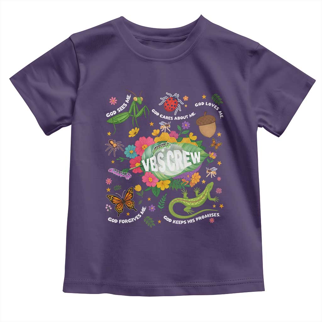 Funny VBS Crew Vacation Bible VBS Teacher Christian School 2025 Toddler T Shirt