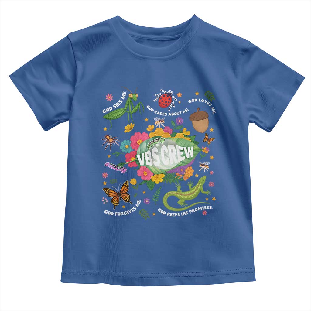 Funny VBS Crew Vacation Bible VBS Teacher Christian School 2025 Toddler T Shirt