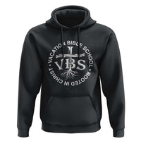 Funny VBS Vacation Bible School Rooted In Christ Hoodie