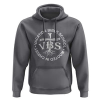 Funny VBS Vacation Bible School Rooted In Christ Hoodie