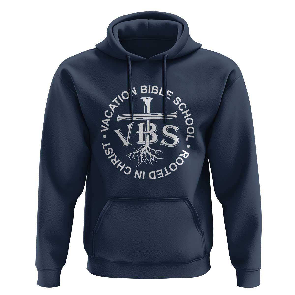 Funny VBS Vacation Bible School Rooted In Christ Hoodie