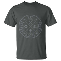 Funny Eat Sleep Scout Repeat T Shirt Scouting Outdoor Camping Nature