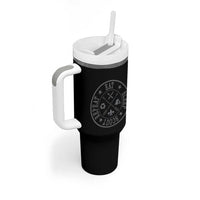 Funny Eat Sleep Scout Repeat Tumbler With Handle Scouting Outdoor Camping Nature