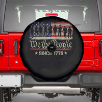 We The People Since 1776 Spare Tire Cover US Military Army Birthday Vintage American Flag