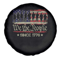 We The People Since 1776 Spare Tire Cover US Military Army Birthday Vintage American Flag
