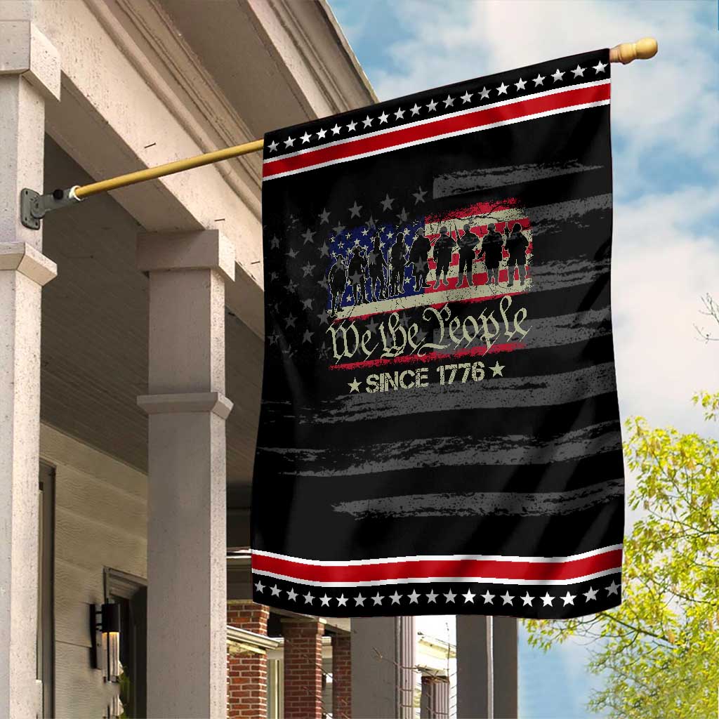 We The People Since 1776 Garden Flag 250 Years America Anniversary Vintage American Flag