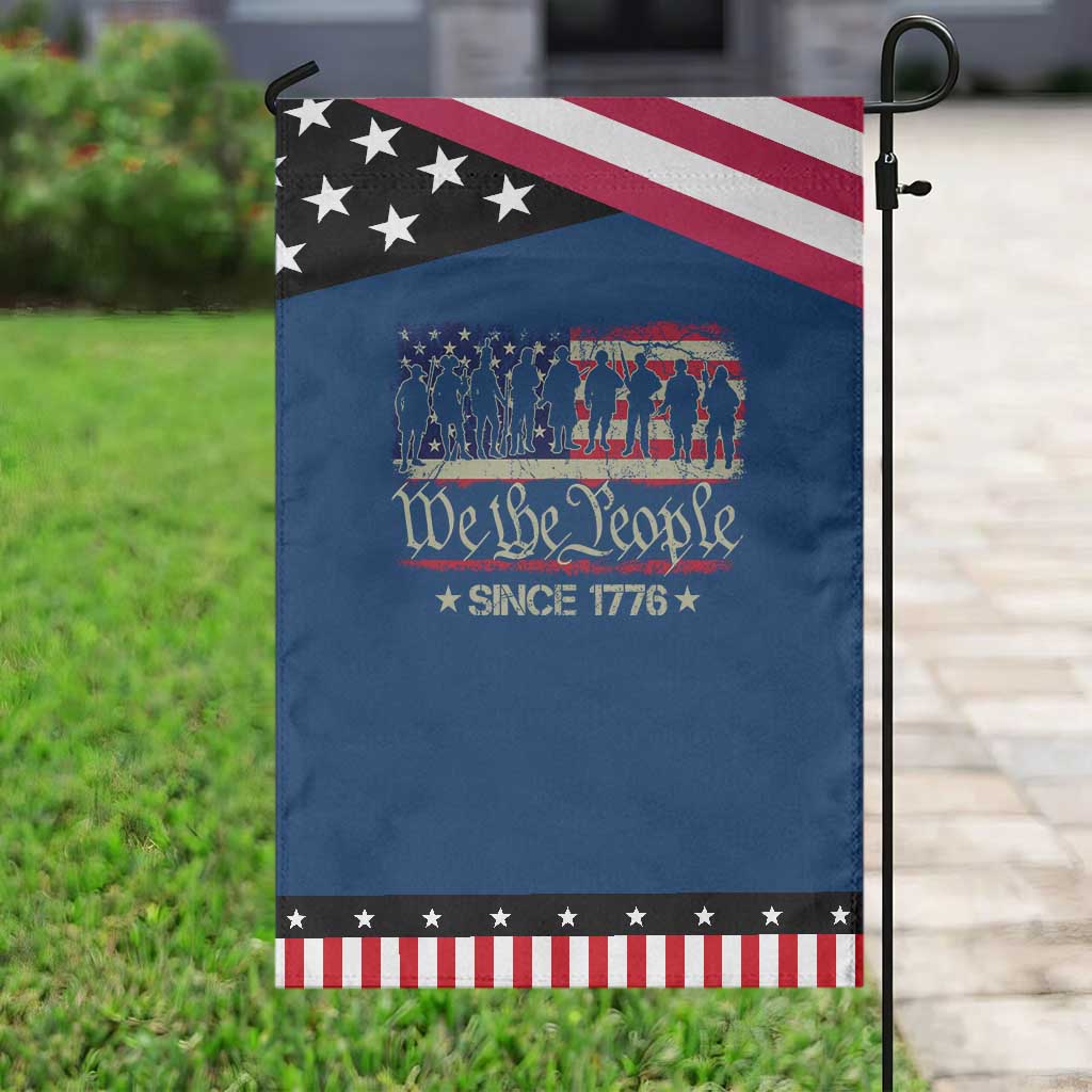 We The People Since 1776 Garden Flag 250 Years America Anniversary Vintage American Flag