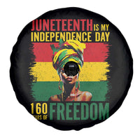 Juneteenth Is My Independence Day 160 Years Of Freedom Spare Tire Cover