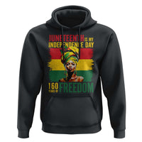 Juneteenth Is My Independence Day 160 Years Of Freedom Hoodie