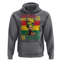 Juneteenth Is My Independence Day 160 Years Of Freedom Hoodie