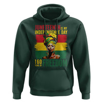 Juneteenth Is My Independence Day 160 Years Of Freedom Hoodie