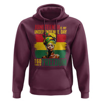 Juneteenth Is My Independence Day 160 Years Of Freedom Hoodie