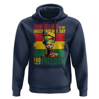Juneteenth Is My Independence Day 160 Years Of Freedom Hoodie