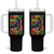 Juneteenth Is My Independence Day Tumbler With Handle Black Pride American Flag
